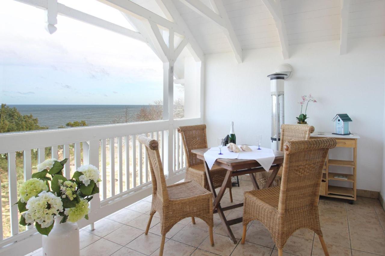 Aparthotel Ostsee Fewo 36 Balkon, Meerblick, Strand Binz Extérieur photo