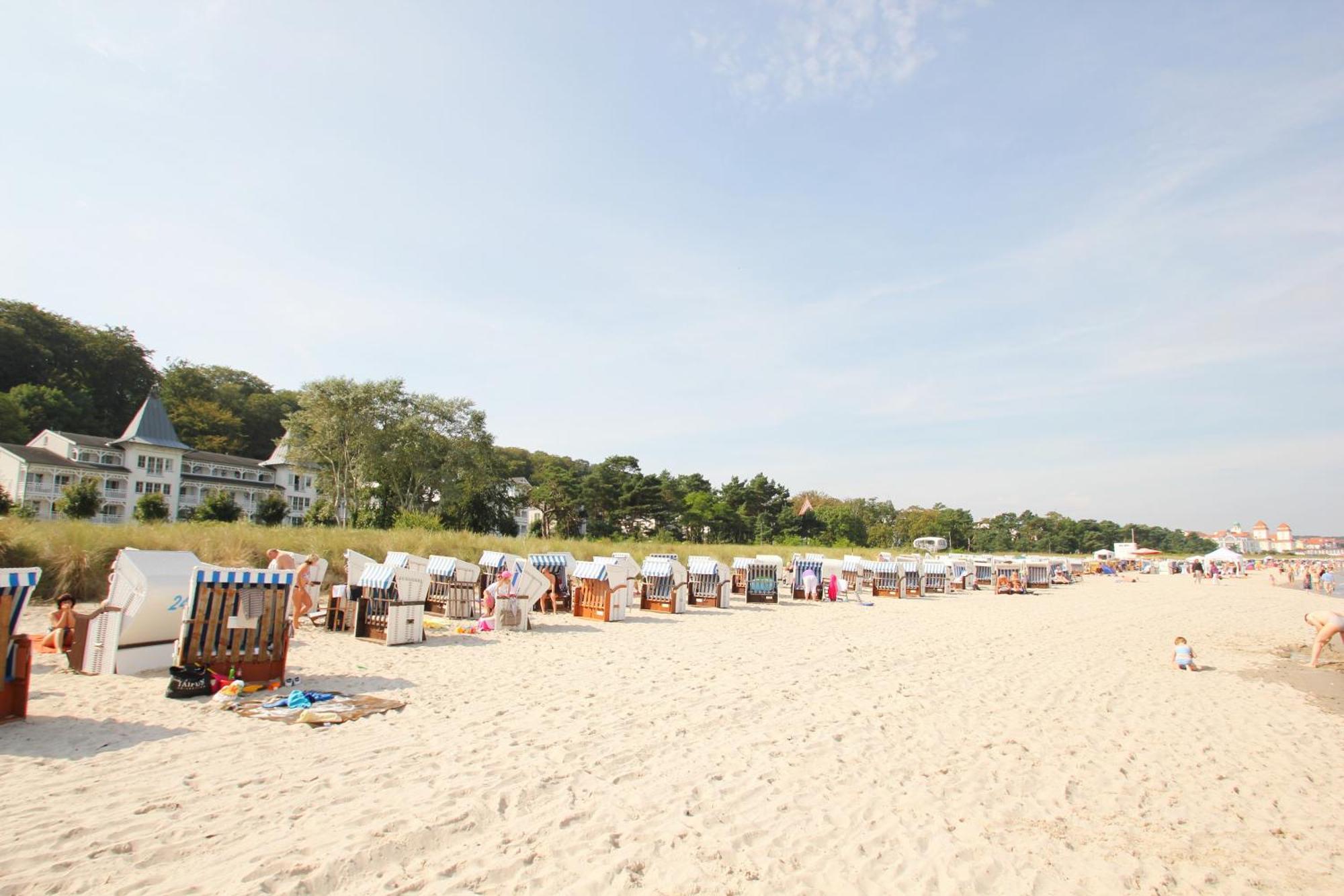 Aparthotel Ostsee Fewo 36 Balkon, Meerblick, Strand Binz Extérieur photo
